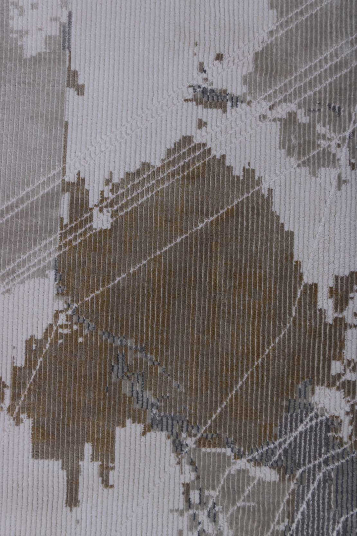 Turkish Modern  Festival 1 Rug - 3.2 x 6.5 FT - Beige - Superior Comfort, Modern Style Accent Rugs