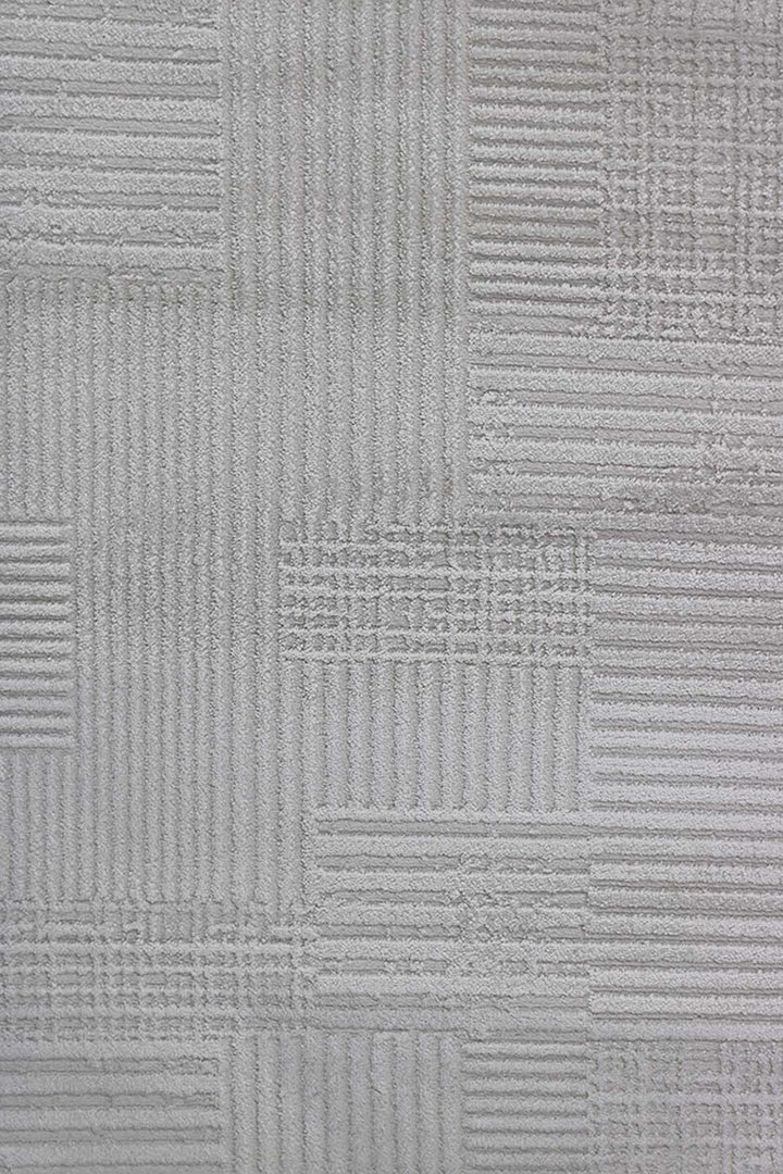 Turkish Modern  Festival Wd Rug  - 2.6 x 9.8 FT - Beige -  Luxurious Woven Masterpiece 50% Off!