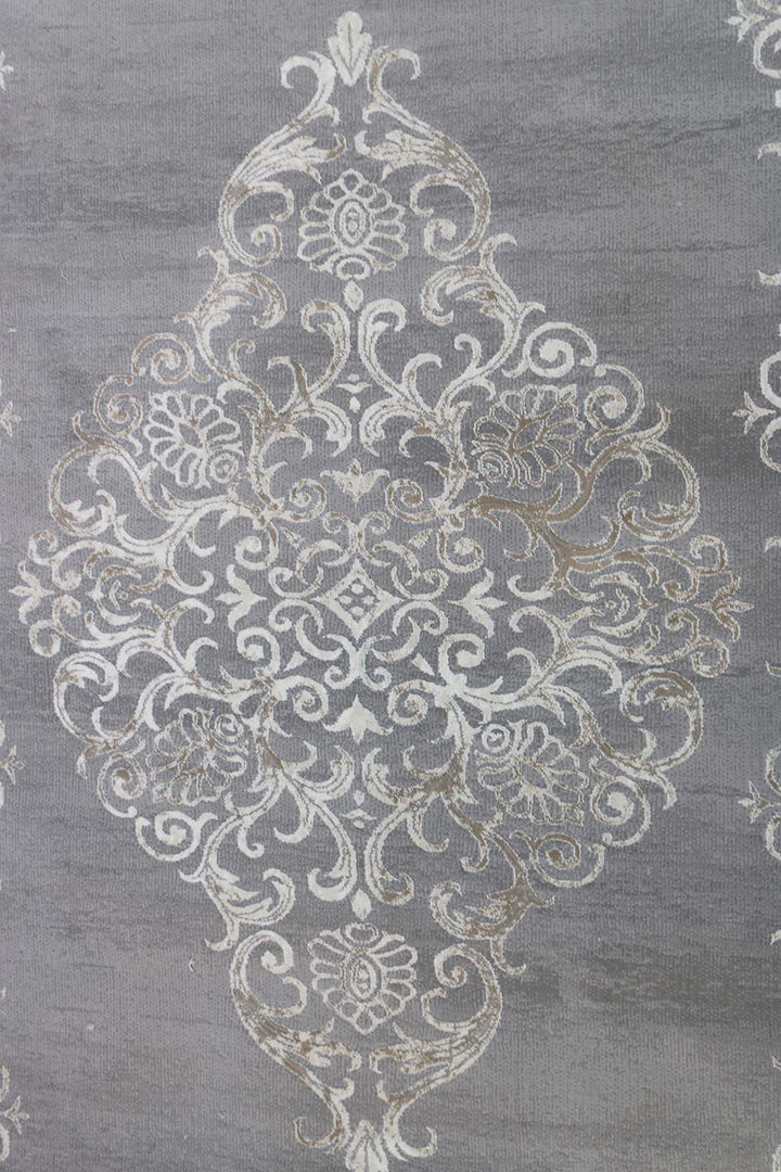Turkish Modern  Festival Wd Rug  - 5.2 x 9.8 FT - Cream -  Luxurious Woven Masterpiece 50% Off!