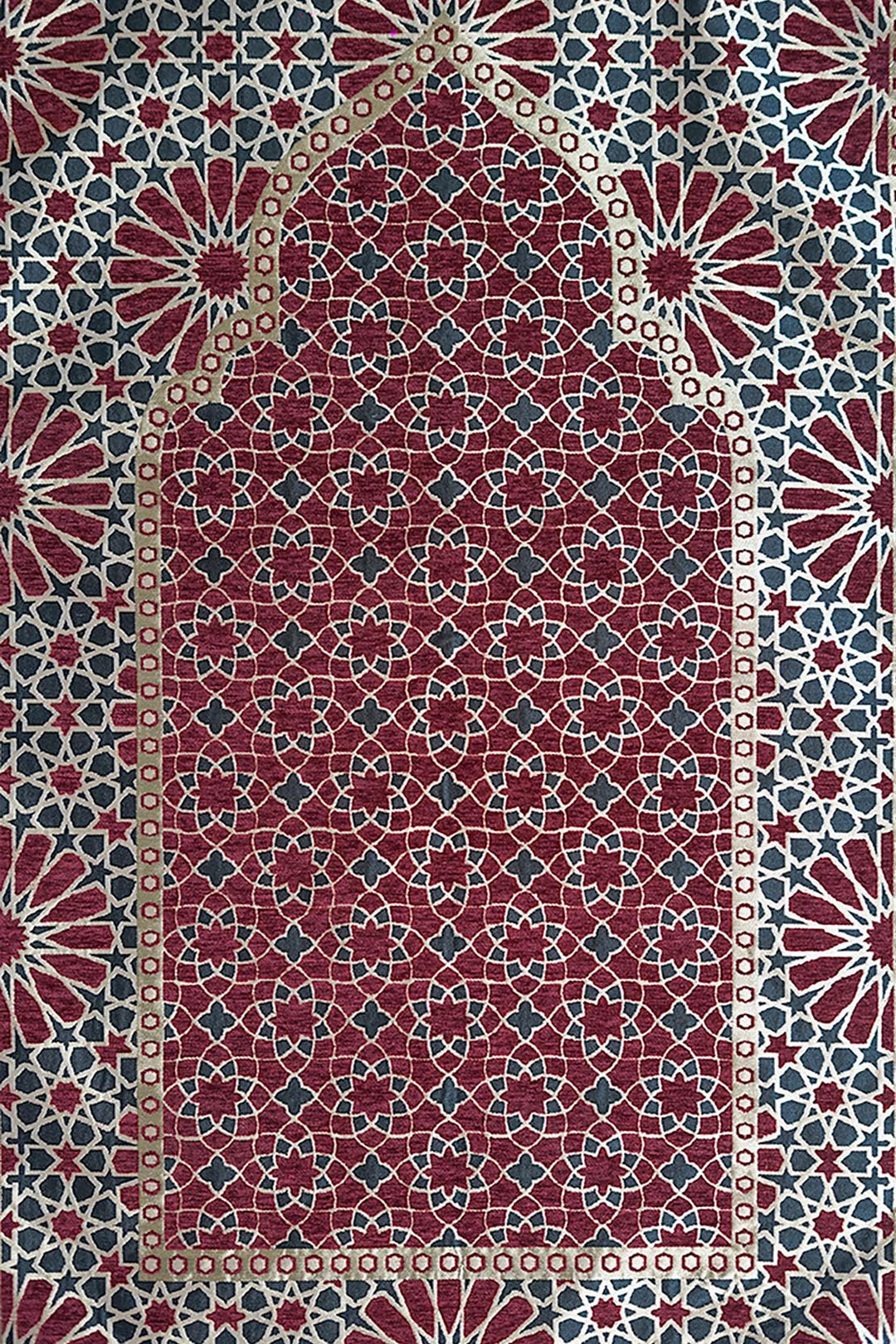 Ultra Janamaz - Foldable Travel Prayer Mat - Red