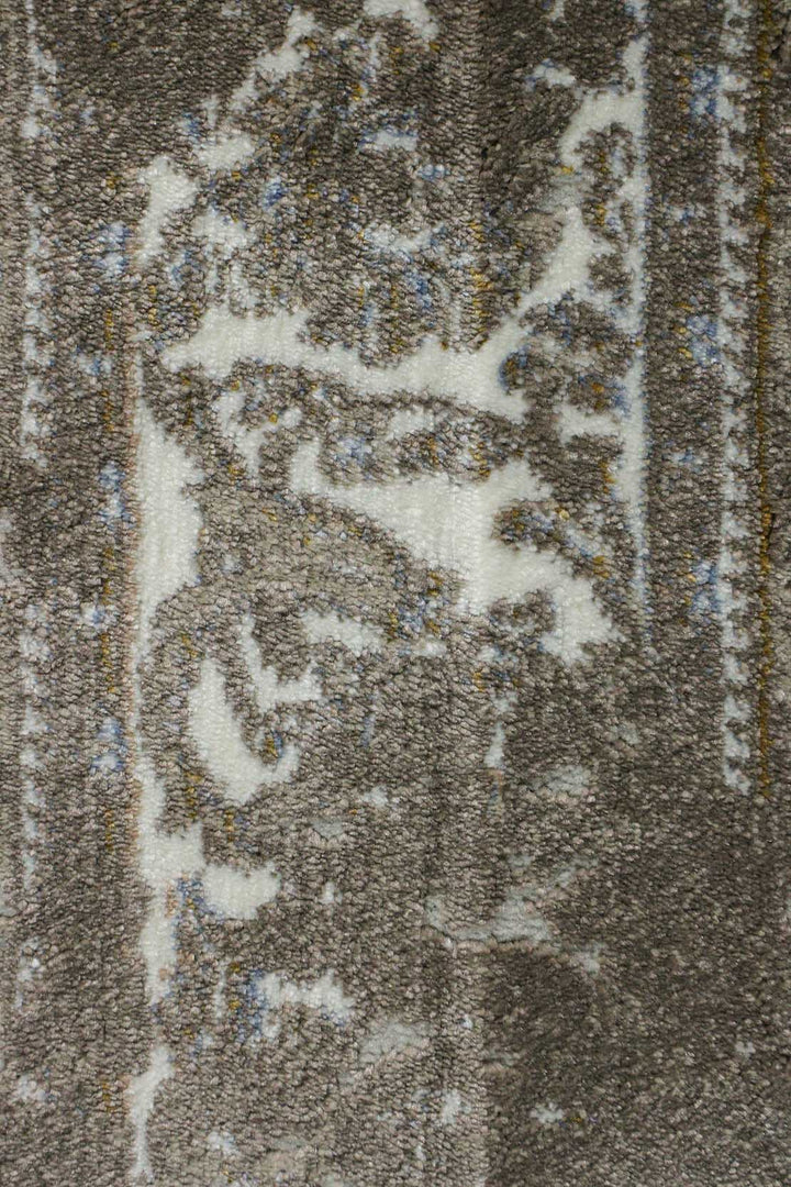 Turkish Modern Festival 1 - 5.2 x 7.5 FT - Gray - Sleek and Minimalist for Chic Interiors