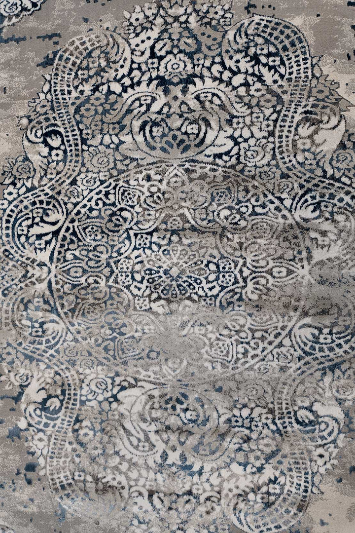 Turkish Modern - Festival-Wd Rug  - 5.2 X 7.5 Ft  - Gray -  Superior Comfort, Modern Style Accent Rug