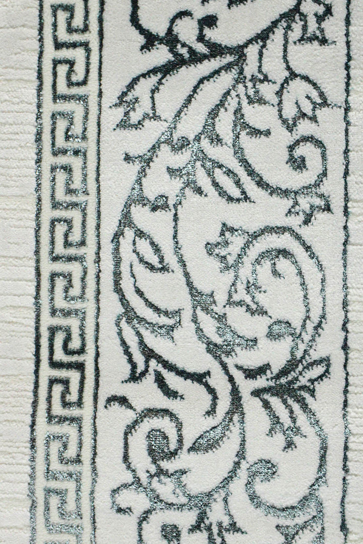 Turkish Modern  Festival WD Rug - Blue - 4.9 x 7.5 FT - Superior Comfort, Modern Style Accent Rug