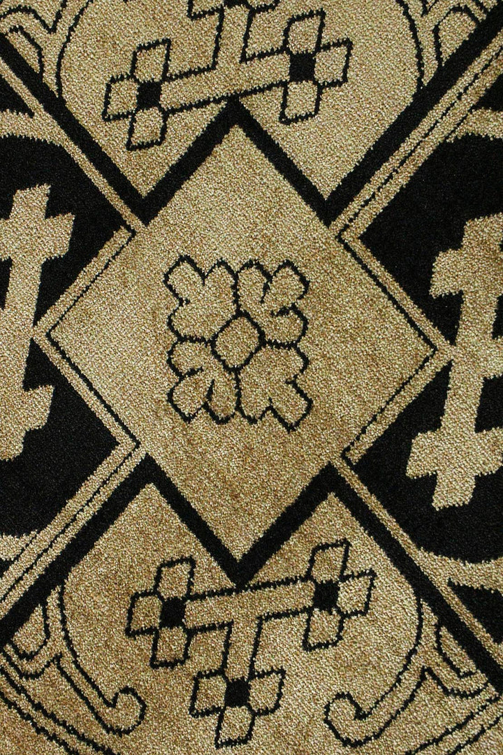 Turkish Modern  Festival WD Rug - Yellow - 7.8 x 7.8 FT - Superior Comfort, Modern Style Accent Rug