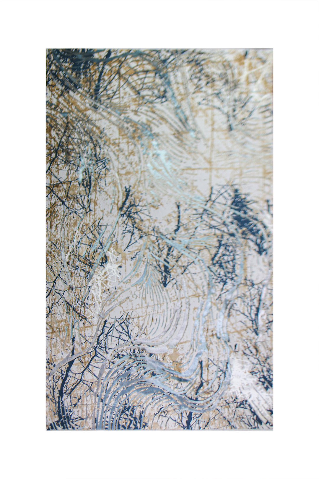 Turkish Modern <strong> Vk-Oasis</strong> Rug - Cream
