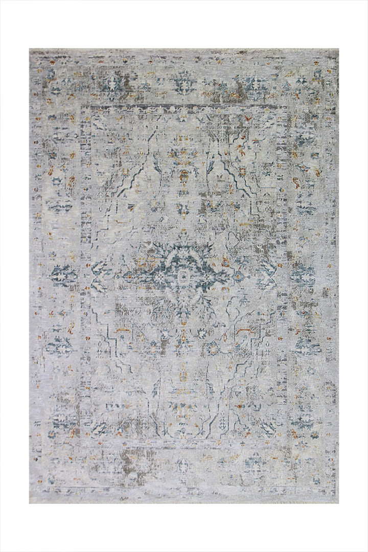 Turkish Modern Festival Plus Rug - 5.2 x 7.5 Ft - Cream - Superior Comfort, Modern Style Accent Rugs