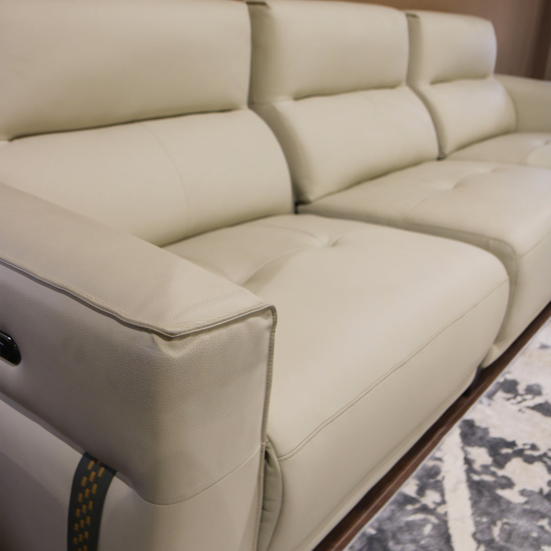 Imported Leather Recliner Sofa , Model 6073
