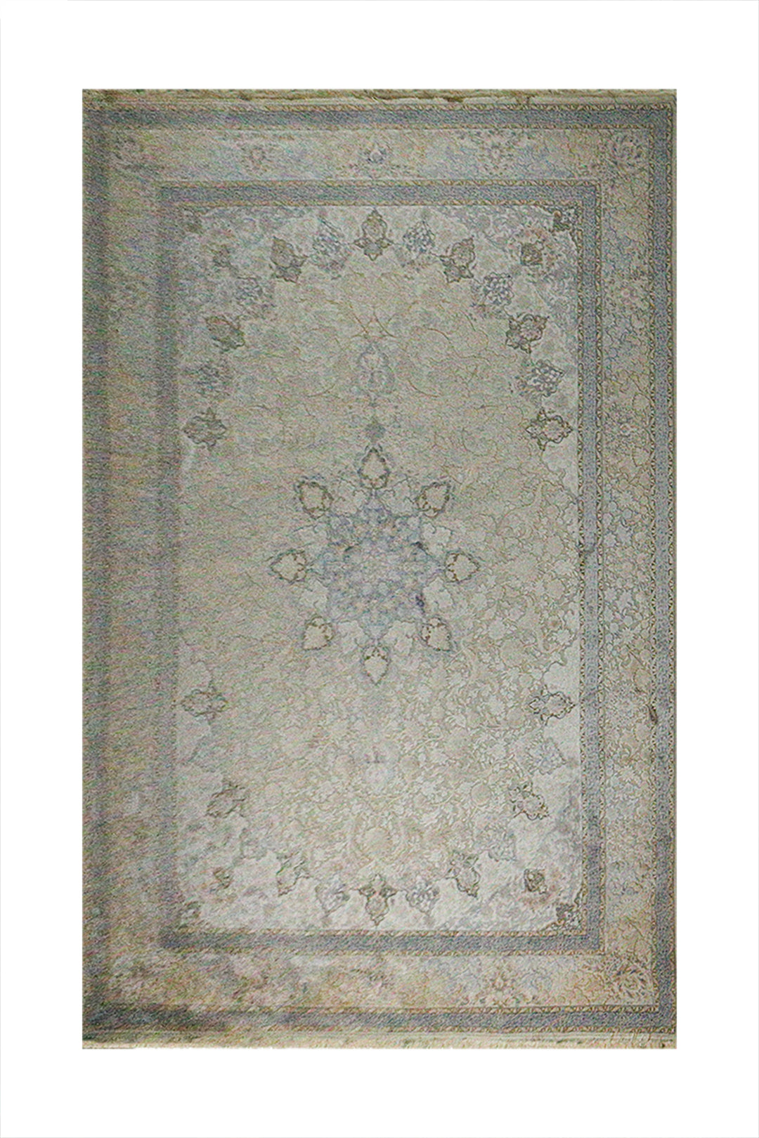 Turkish Modern Silk 1200 Rug - L Brown - 8.2 X 11.4 Ft- Resilient Construction For Long-Lasting Use