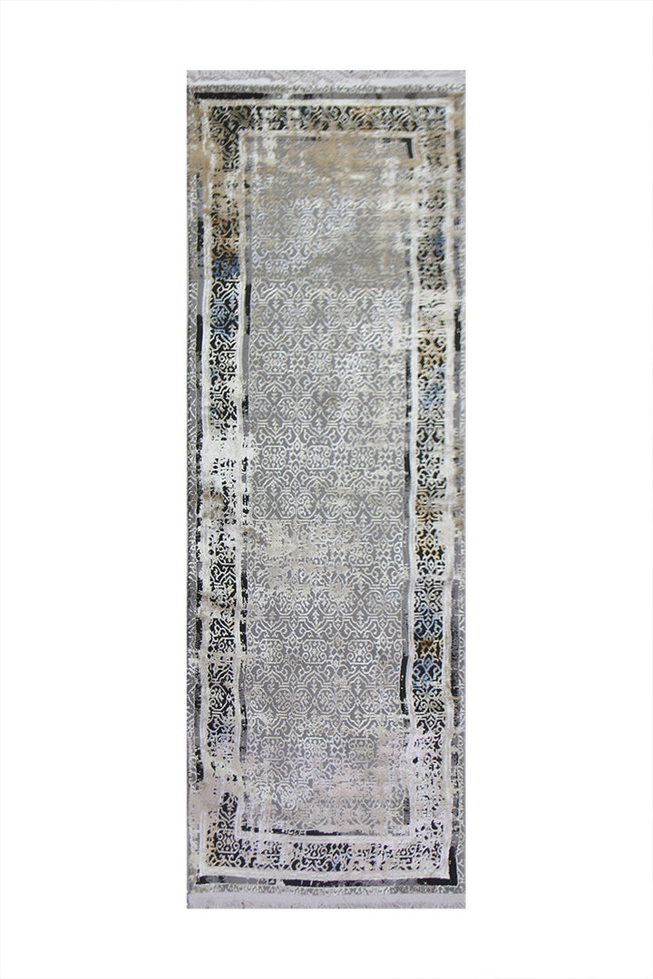 Turkish Modern Alpine Rug - 2.6 x 7.5 FT - Superior Comfort, Modern Style Accent Rugs