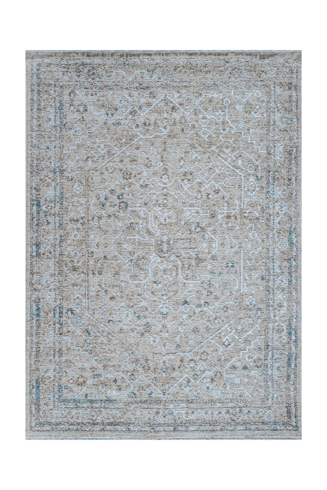 Turkish Modern <strong>Woolly</strong> - 1 Rug - Beige
