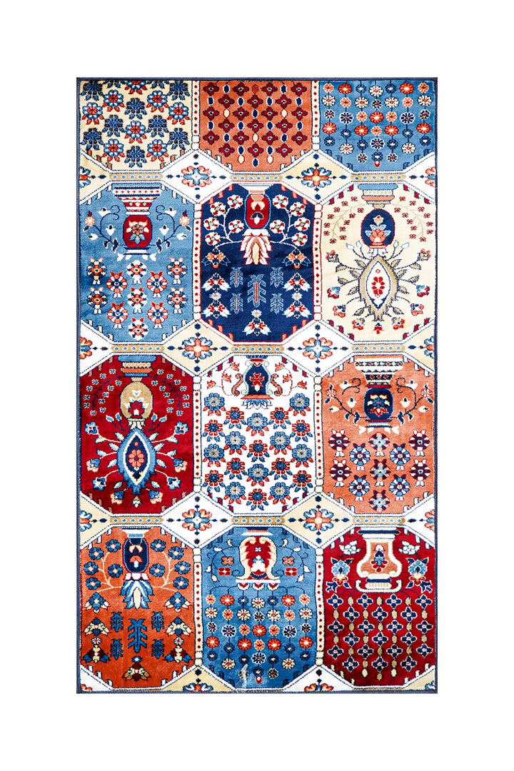Turkish Modern Festival WD Rug - 2.6 x 5 FT - Luxurious Woven Masterpiece 50% Off!