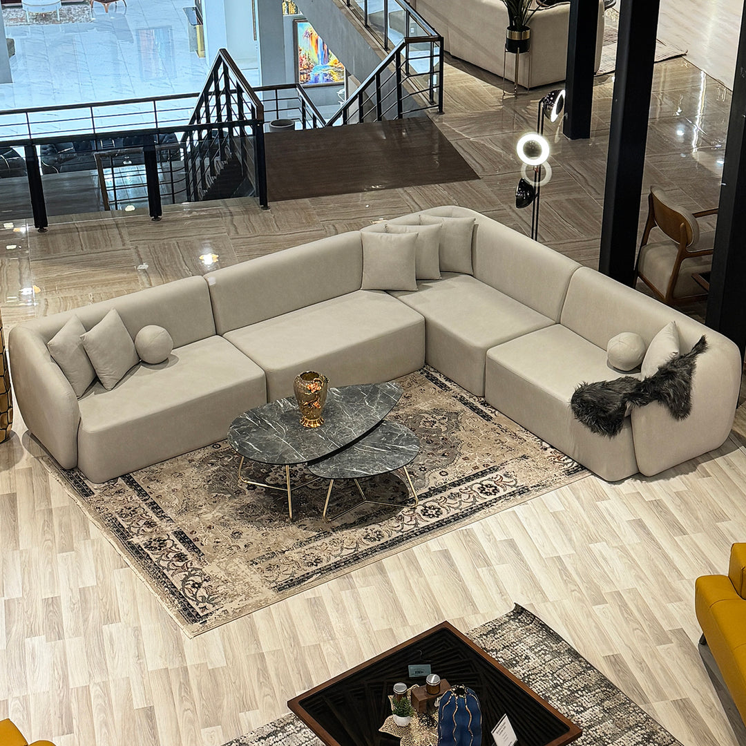 Bracket 8 seater Corner Sofa