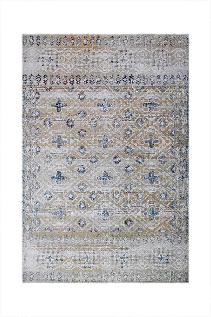 Turkish Modern Festival Vintage Rug - 4.9 x 7.4 FT - Superior Comfort, Modern Style Accent Rugs