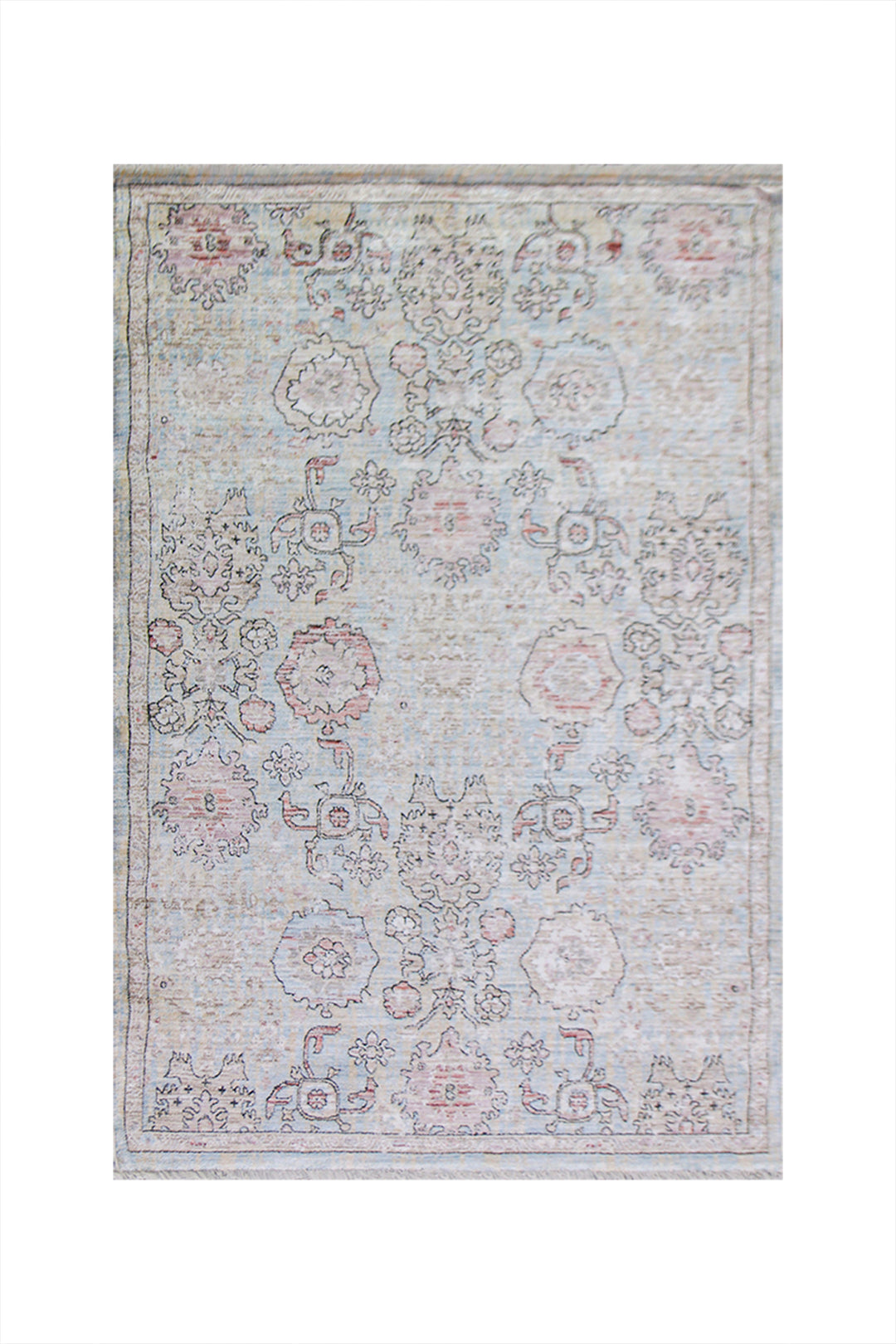 Premium Quality Turkish Antia Rug - 4.9 x 7.1 FT - Resilient Construction for Long-Lasting Use