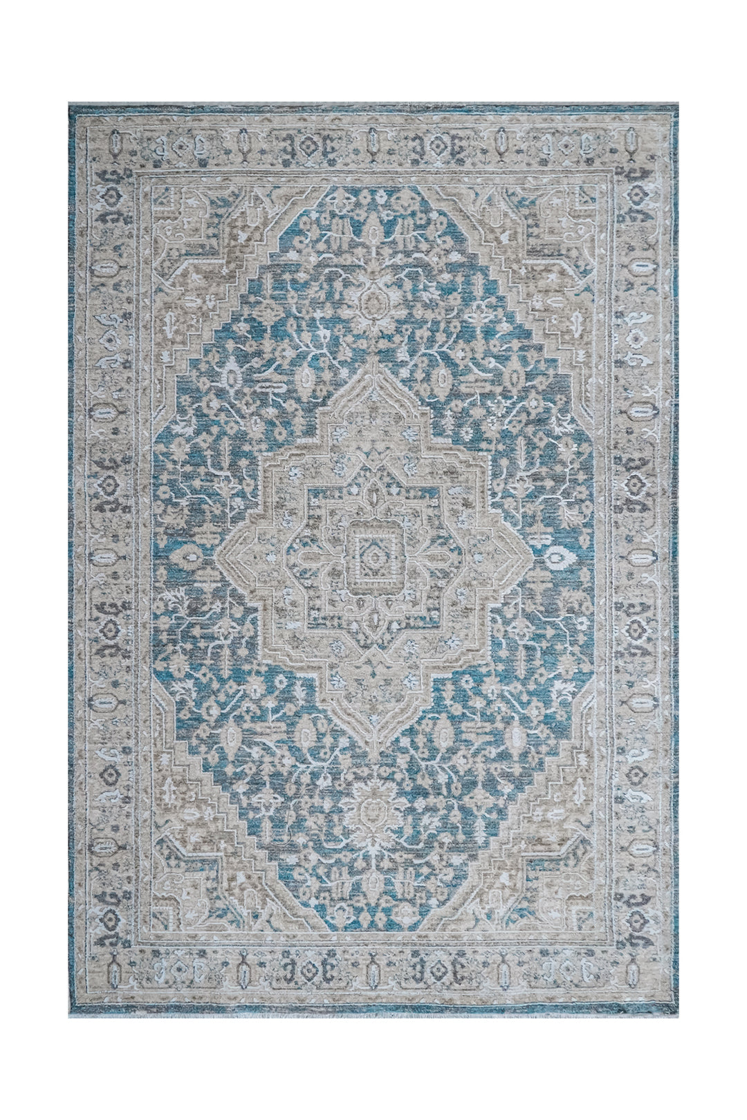Turkish Modern <strong>Woolly</strong> - 1 Rug - Beige