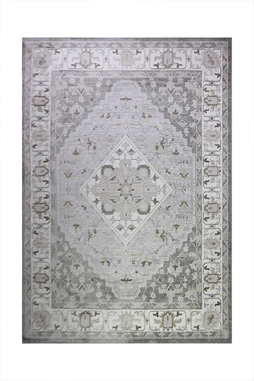 <p>Turkish Modern <strong>Festival Xl Promo Rug</strong>  - White - 7.8 x 10.0 FT</p>