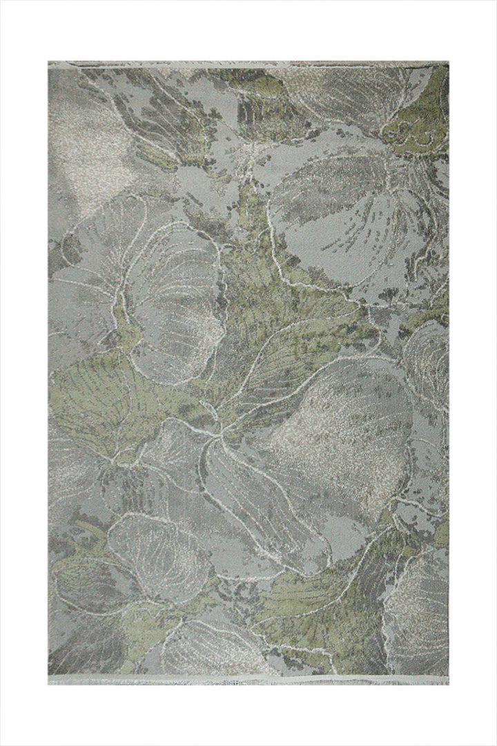 Turkish Modern Festival 1 - 5.2 x 7.5 FT - Gray - Sleek and Minimalist for Chic Interiors