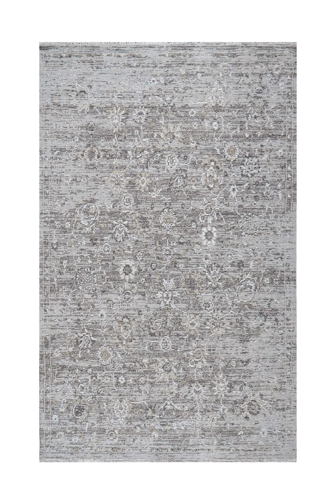 Turkish Modern <strong>Woolly</strong> - 1 Rug - Gray