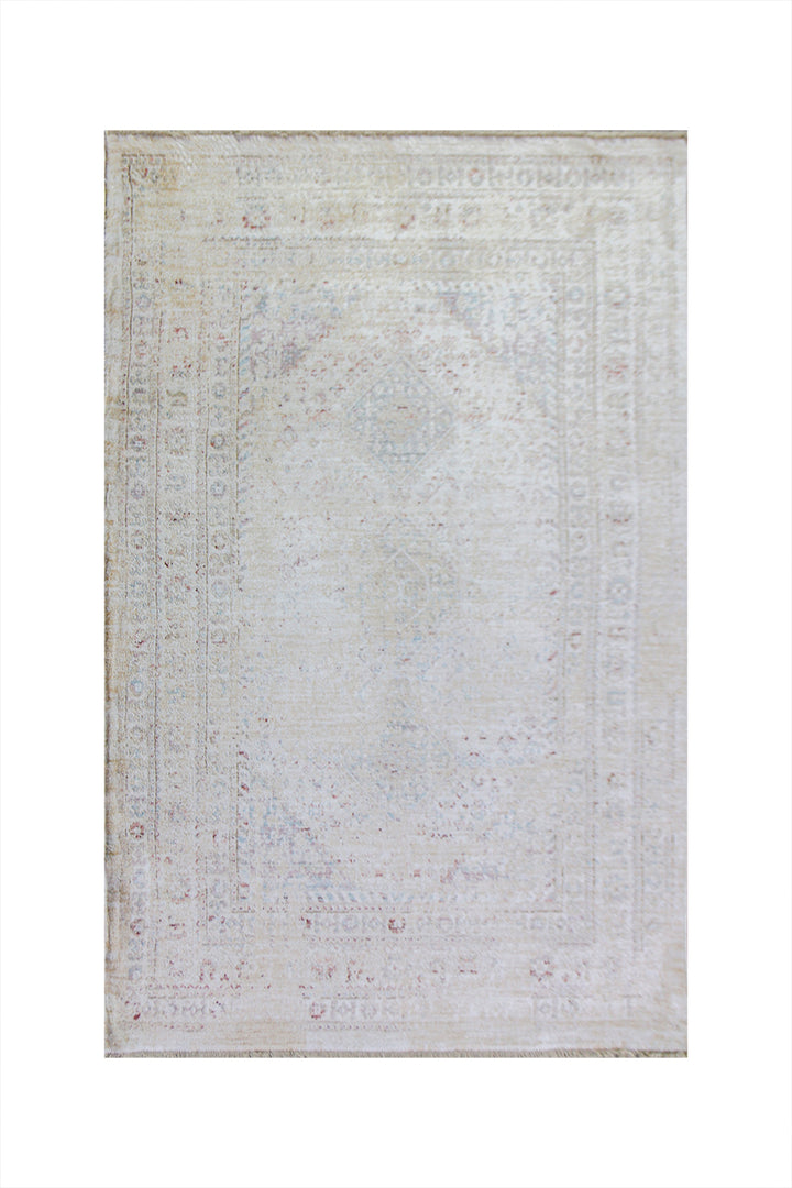 Premium Quality Turkish Antia Rug - 4.9 x 7.1 FT - Resilient Construction for Long-Lasting Use