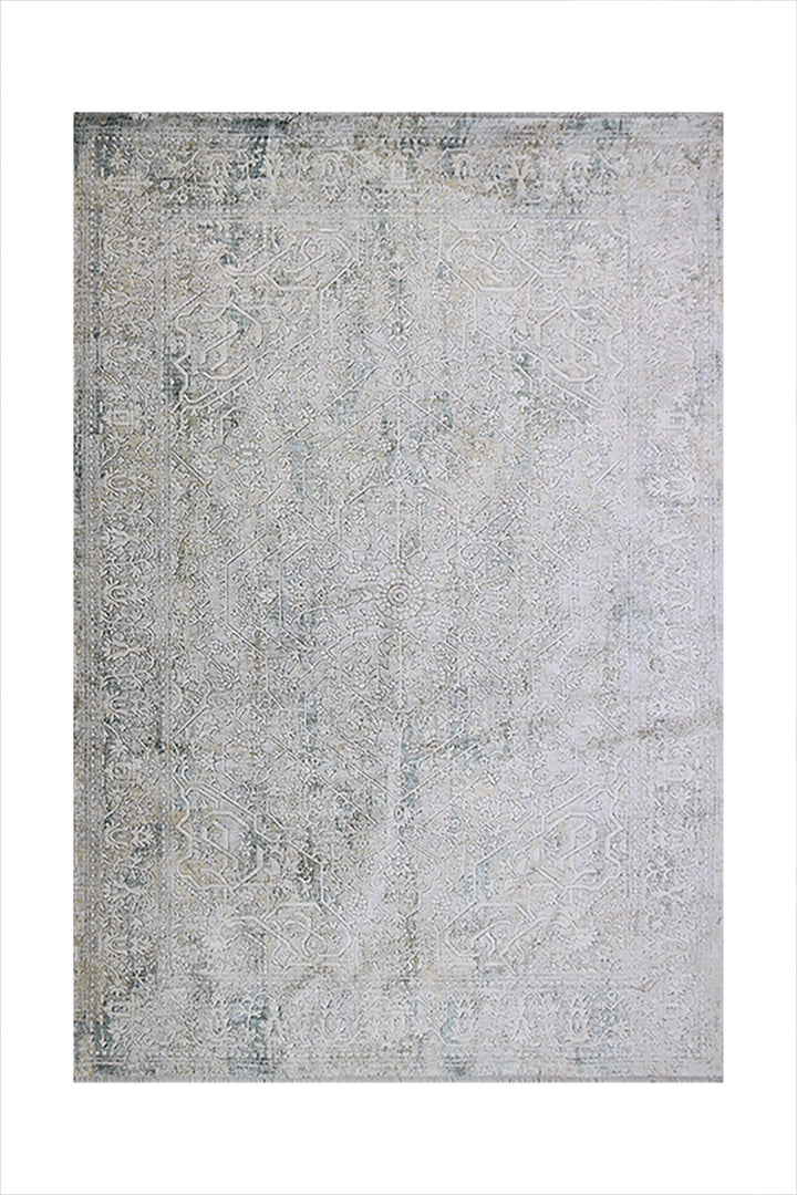 Turkish Modern Festival Plus Rug - 5.2 x 7.5 Ft - Cream - Superior Comfort, Modern Style Accent Rugs