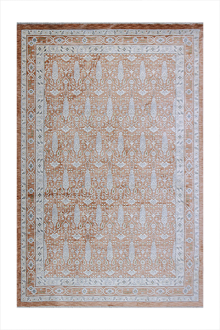 Turkish Modern Festival Plus Rug - 5.2 x 7.5 Ft - Brown - Superior Comfort, Modern Style Accent Rugs