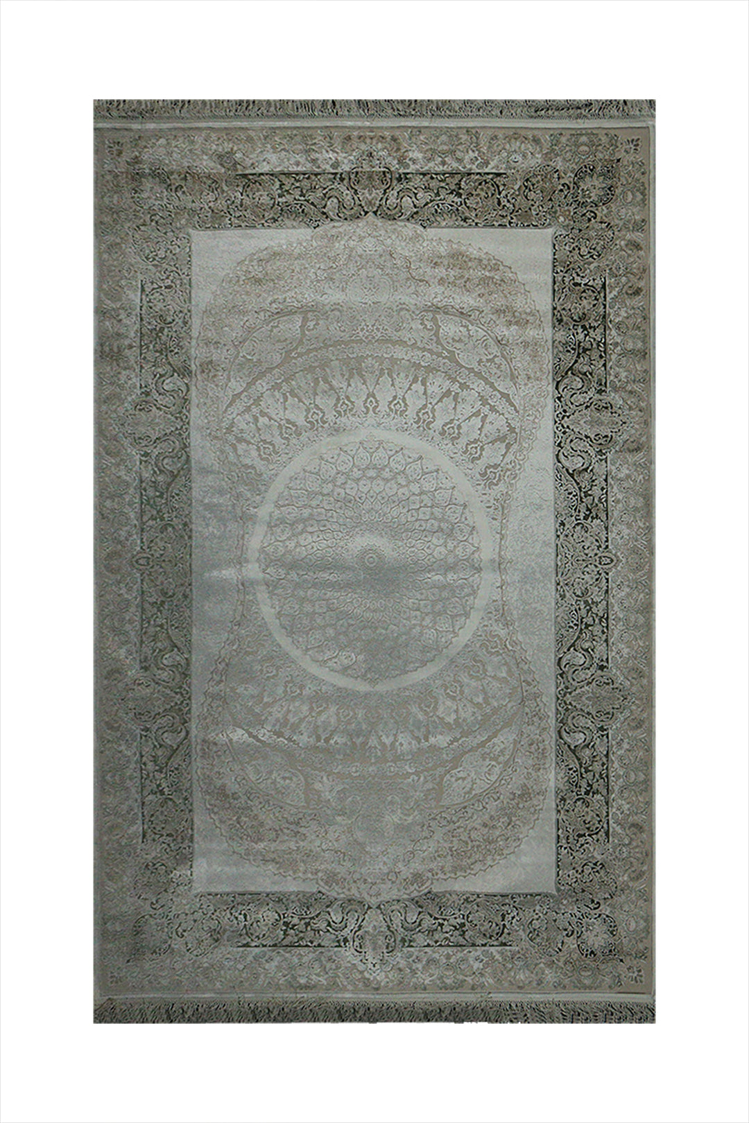 Turkish Premium Quality Voyage Rug - 5.2 x 7.5 FT - Beige - Resilient Construction for Long-Lasting Use
