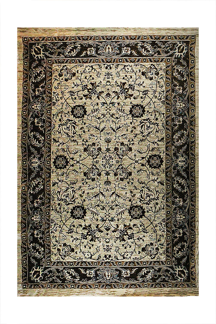 Classical Turkish Kazak Rug - 9.8 x 13.1 FT - Beige - Resilient Construction for Long-Lasting Use