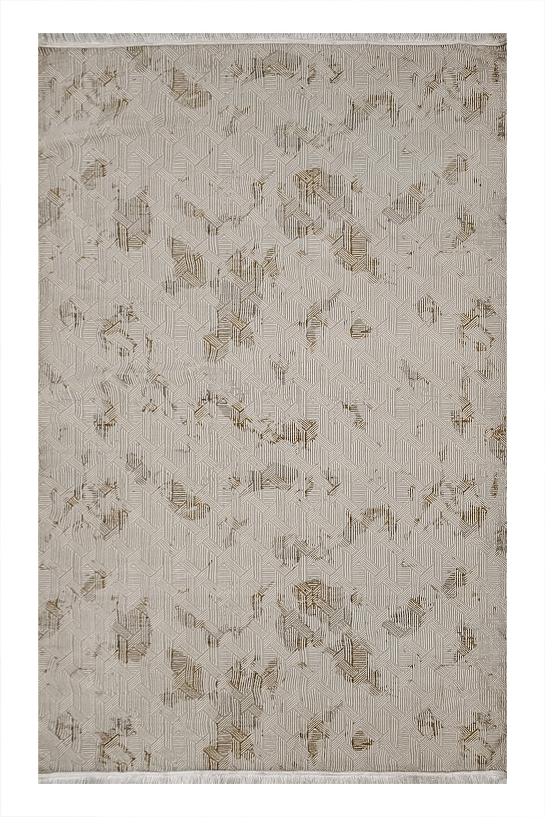 Turkish Modern - Festival-Wd Rug  - 5.2 X 7.5 Ft  - Cream -  Superior Comfort, Modern Style Accent Rug