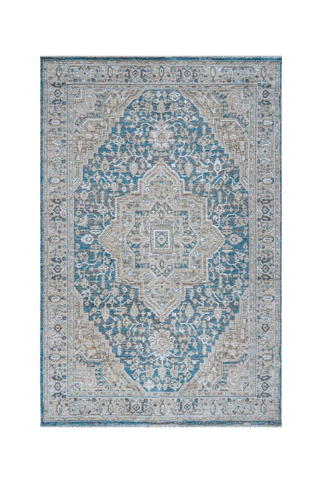 Turkish Modern <strong>Woolly</strong> - 1 Rug - Beige