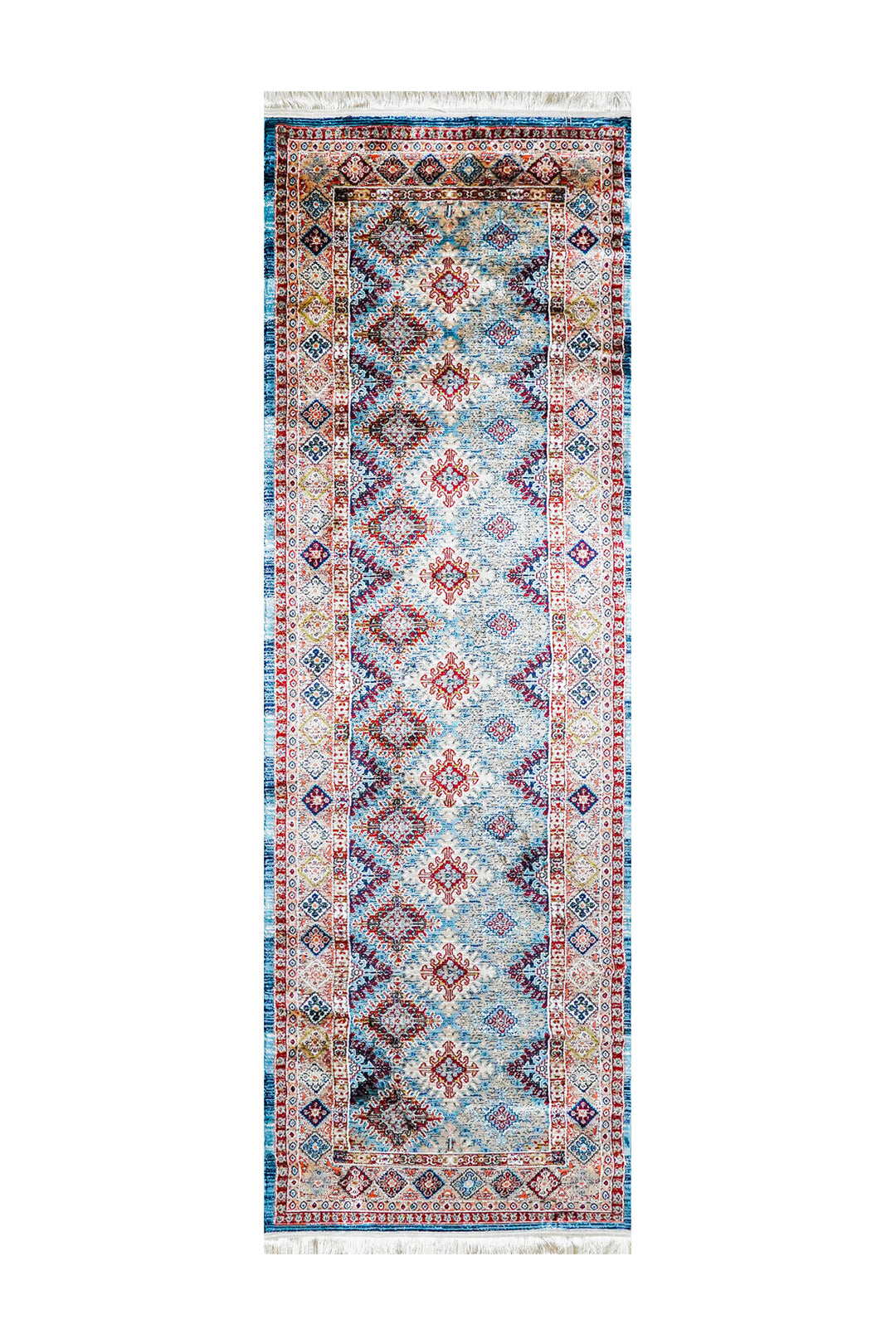 VK-Garnet Rug - Blue - Soft, Durable, and Easy to Clean