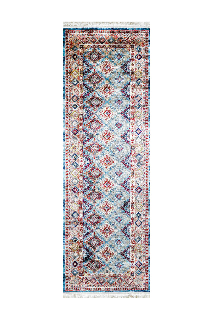 VK-Garnet Rug - Blue - Soft, Durable, and Easy to Clean