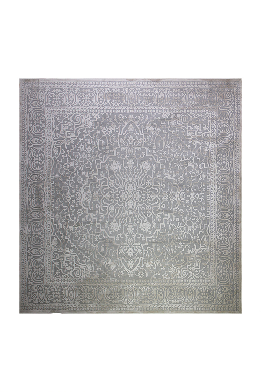 Turkish Modern Festival WD Rug - 10 x 10 FT - Gray - Luxurious Woven Masterpiece 50% Off!