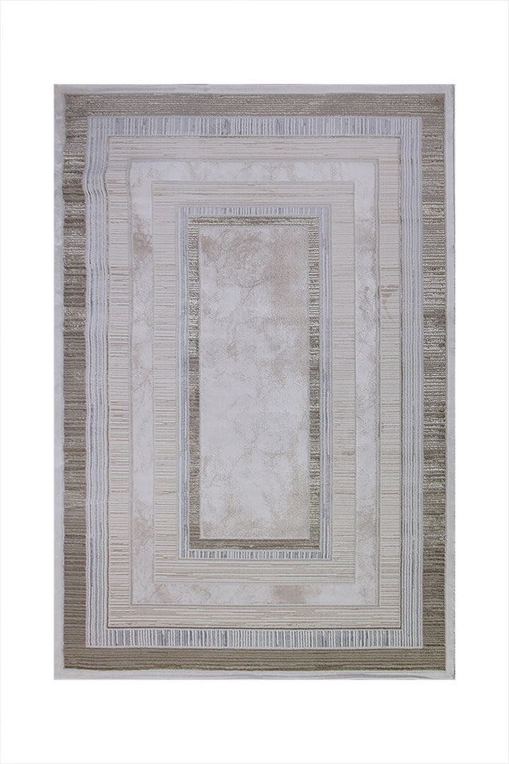 Turkish Modern Expression Rug - 4.9 x 7.4 FT - Superior Comfort, Modern Style Accent Rugs