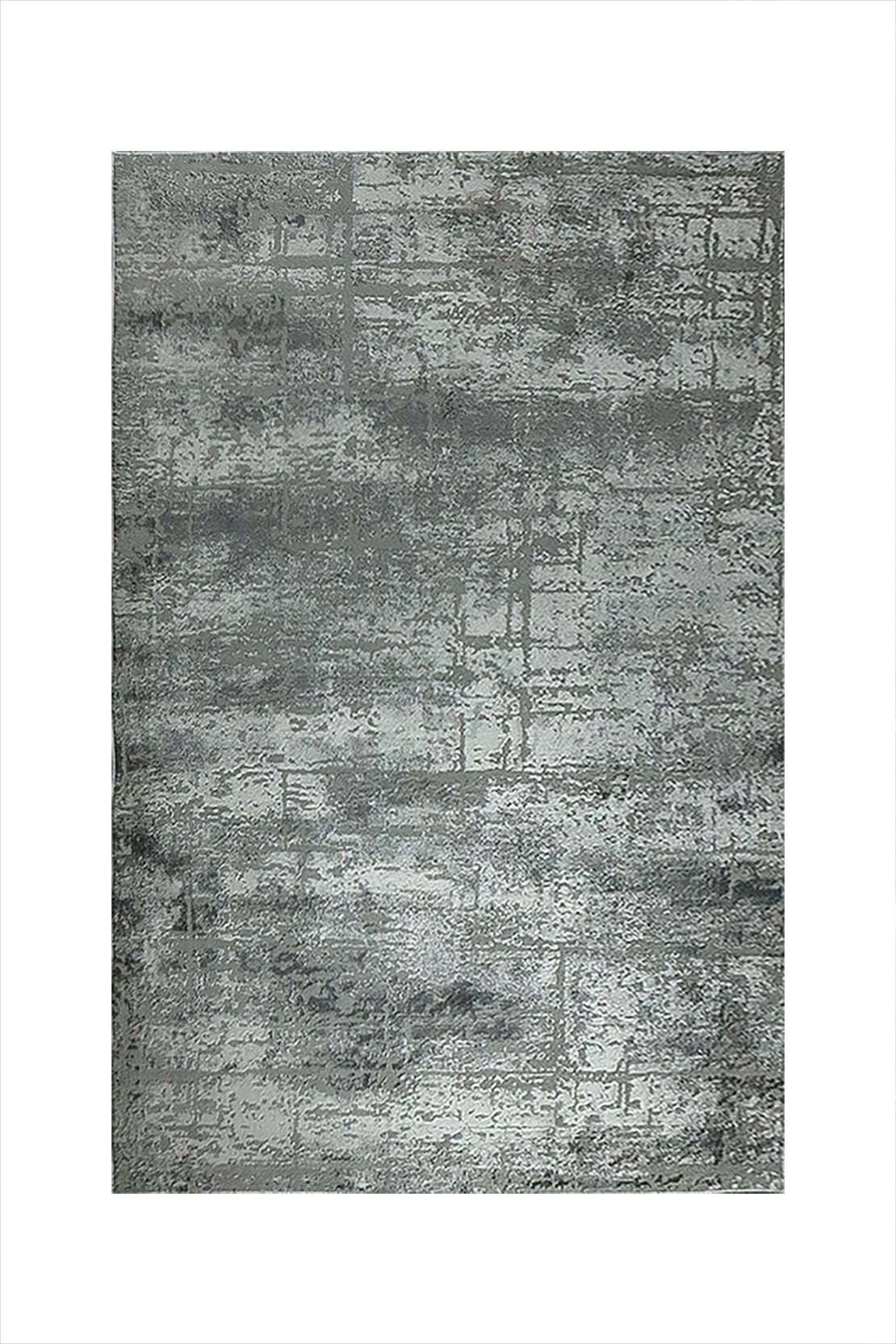 Turkish Modern Festival WD Rug - Gray - 5.2 x 6.9 FT - Sleek and Minimalist for Chic Interiors