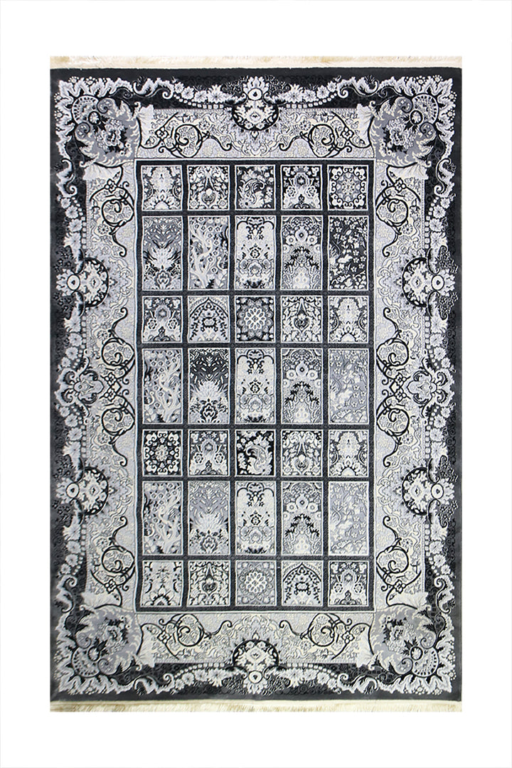 <p>Turkish Modern <strong>Farsh-E-Iran Rug</strong>  - White - 6.5 x 9.5 FT</p>