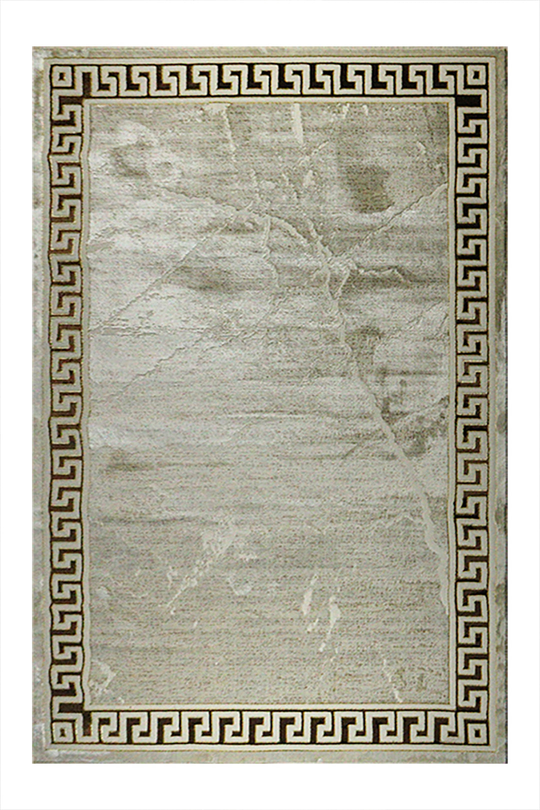 Turkish Modern Treasure Rug - 6.5 x 9.5 FT - Beige - Sleek and Minimalist for Chic Interiors