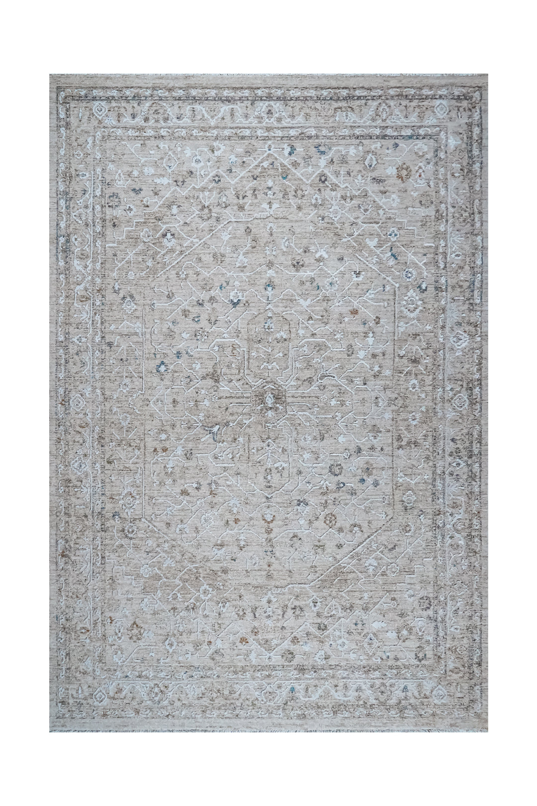 Turkish Modern <strong>Woolly</strong> - 1 Rug - Beige
