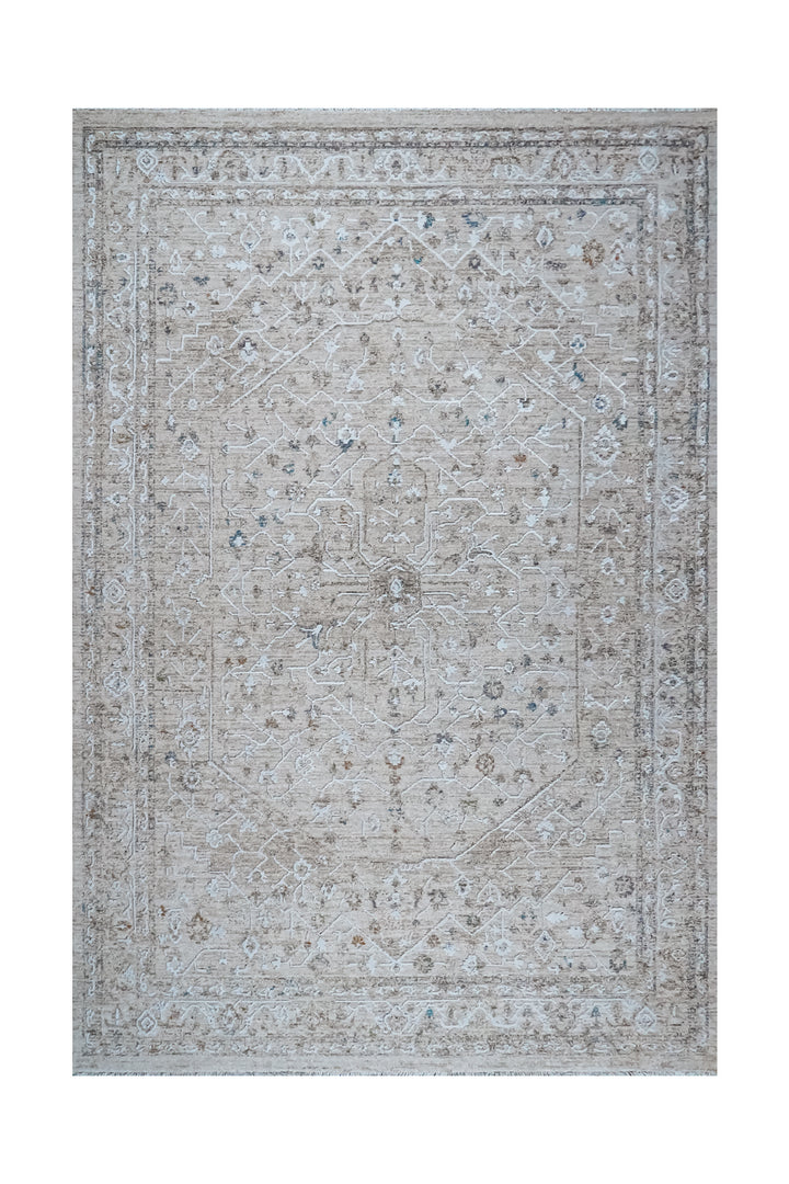 Turkish Modern <strong>Woolly</strong> - 1 Rug - Beige