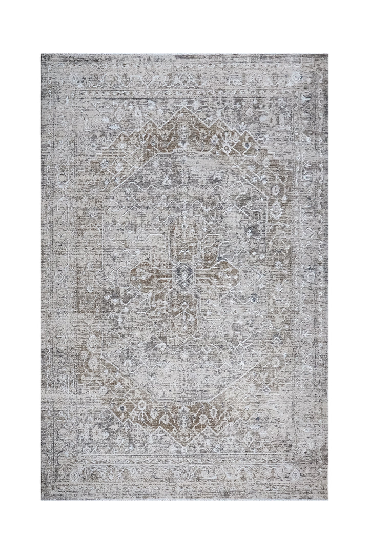 Turkish Modern <strong>Woolly</strong> - 1 Rug - Beige