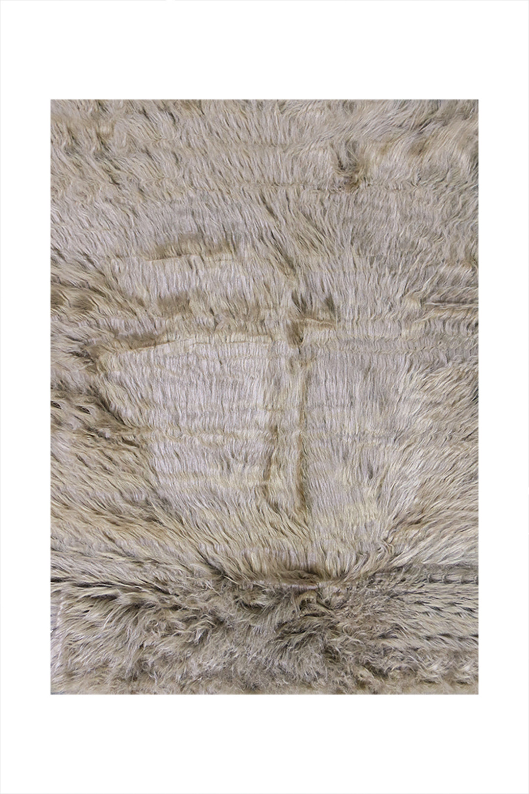Turkish Cosmos Fur Rug - 2 x 3 Ft - Brown - Fluffy Furry Floor Decor Rugs