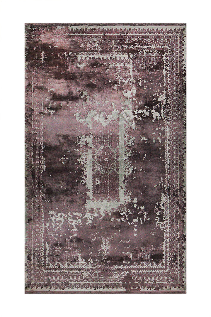 Turkish Premium Quality Voyage Rug - 5.2 x 7.5 FT - Gray - Resilient Construction for Long-Lasting Use