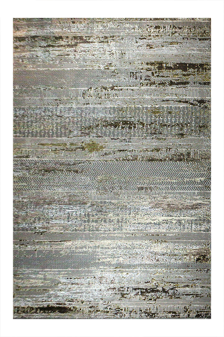 Turkish Matrix Rug - 8.2 x 11.5 FT - Contemporary Abstract Elegance with Premium Quality