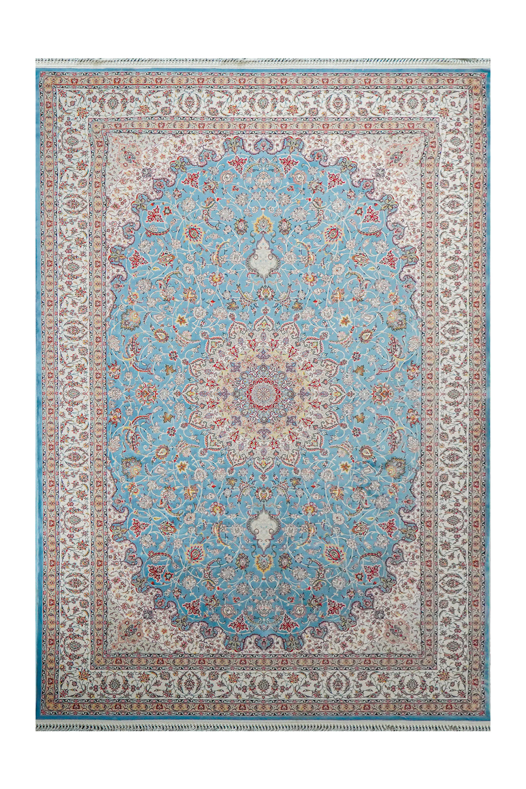 Premium Authentic Persian Rug 1200 Reeds - Blue