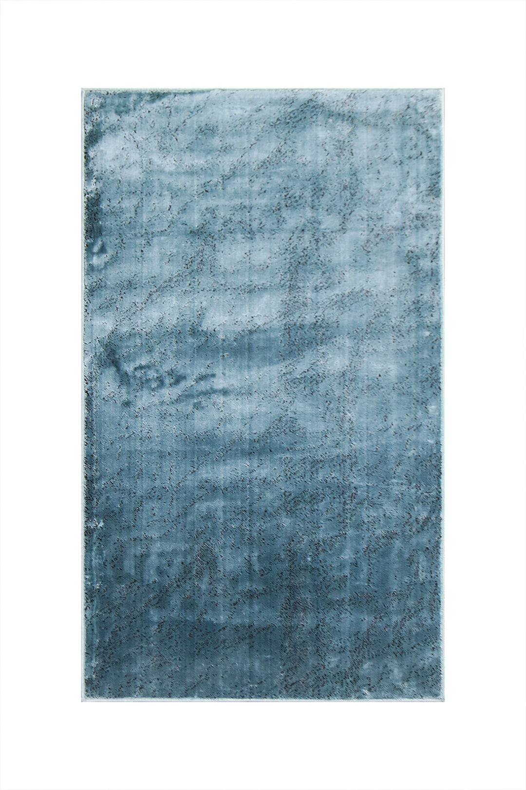 Infinity Rug  (U556A)  LBLUE/SHRBLACK - 3 x 4.5 FT - Soft, Durable, and Easy to Clean