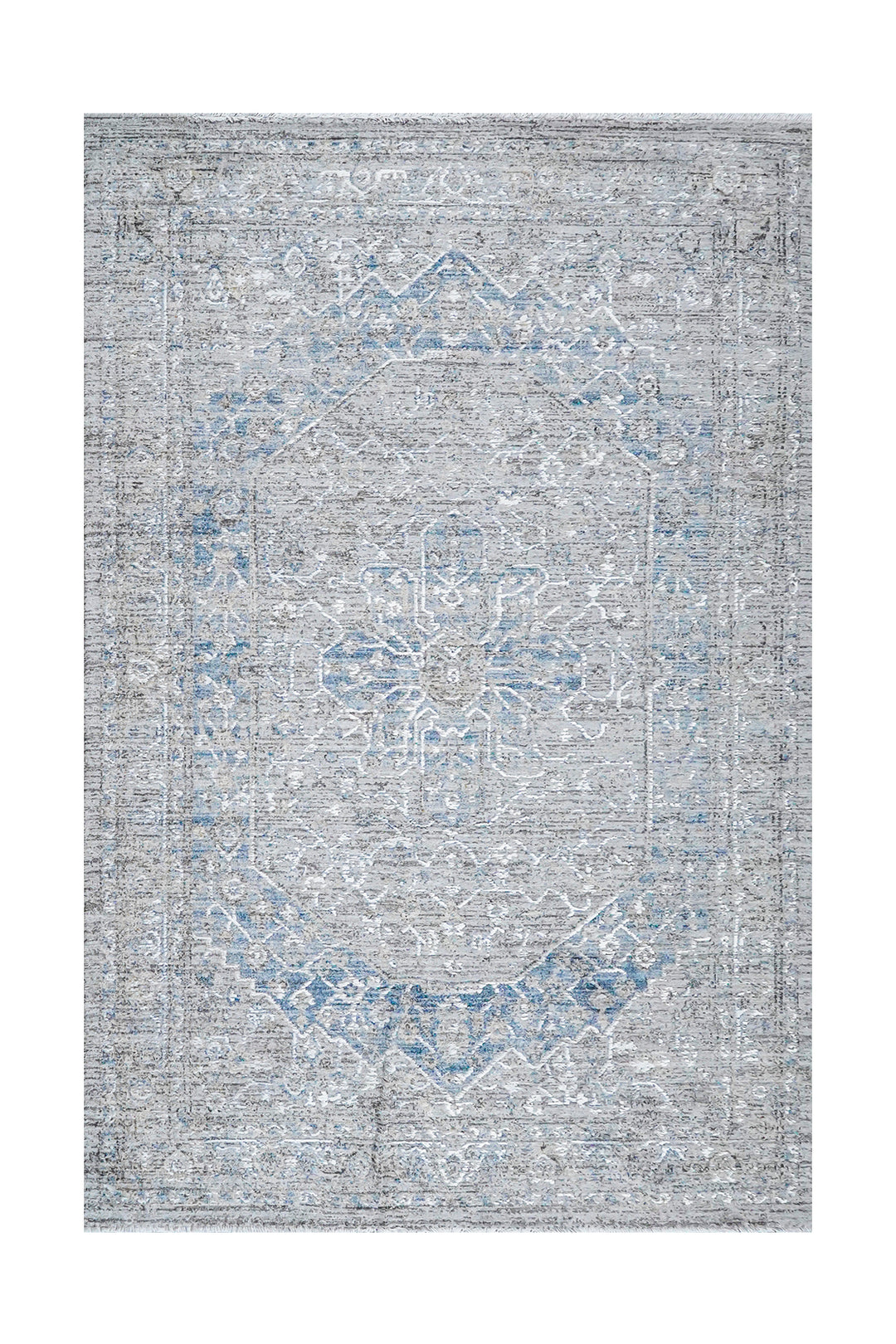Turkish Modern <strong>Woolly</strong> - 1 Rug - Gray