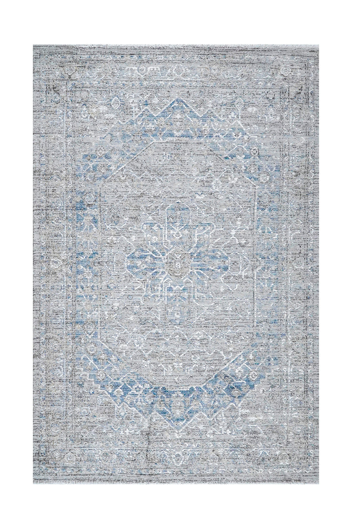 Turkish Modern <strong>Woolly</strong> - 1 Rug - Gray