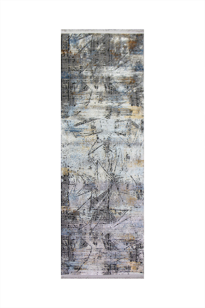 Turkish Modern Alpine Rug - 2.6 x 7.5 FT - Superior Comfort, Modern Style Accent Rugs