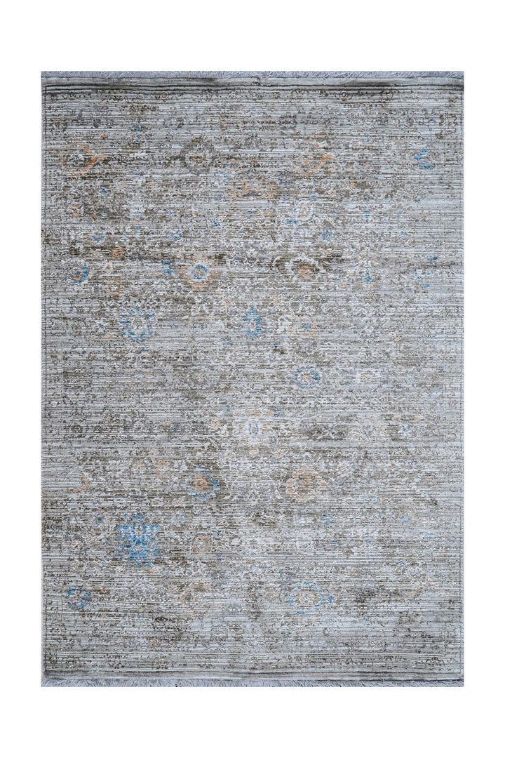 Turkish Modern <strong>Pena</strong> - 1 Rug - Green