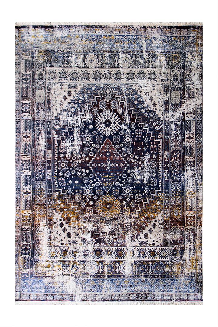 Turkish Allure Rug - 4.9 x 7.8 FT -  Beige - Elegant Woven Design with Premium Quality