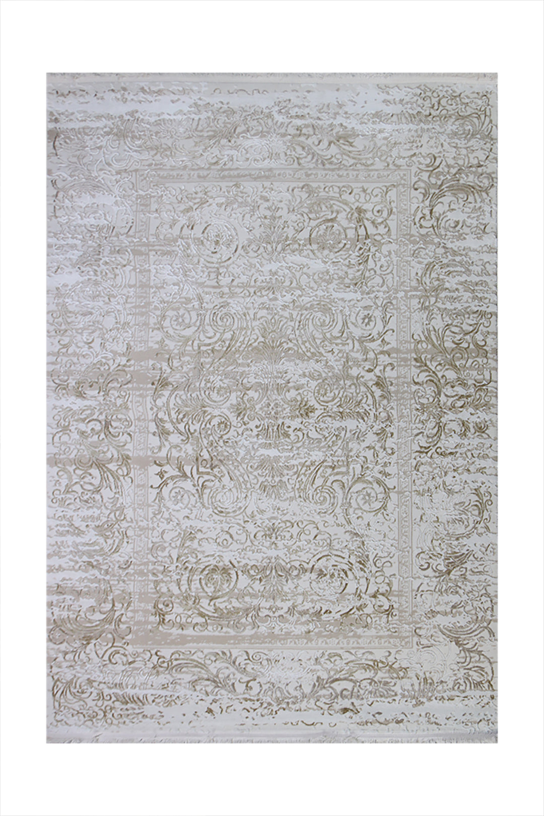 Turkish Modern Festival 1 Rug - 5.2 x 7.5 Ft - Cream - Superior Comfort, Modern Style Accent Rugs